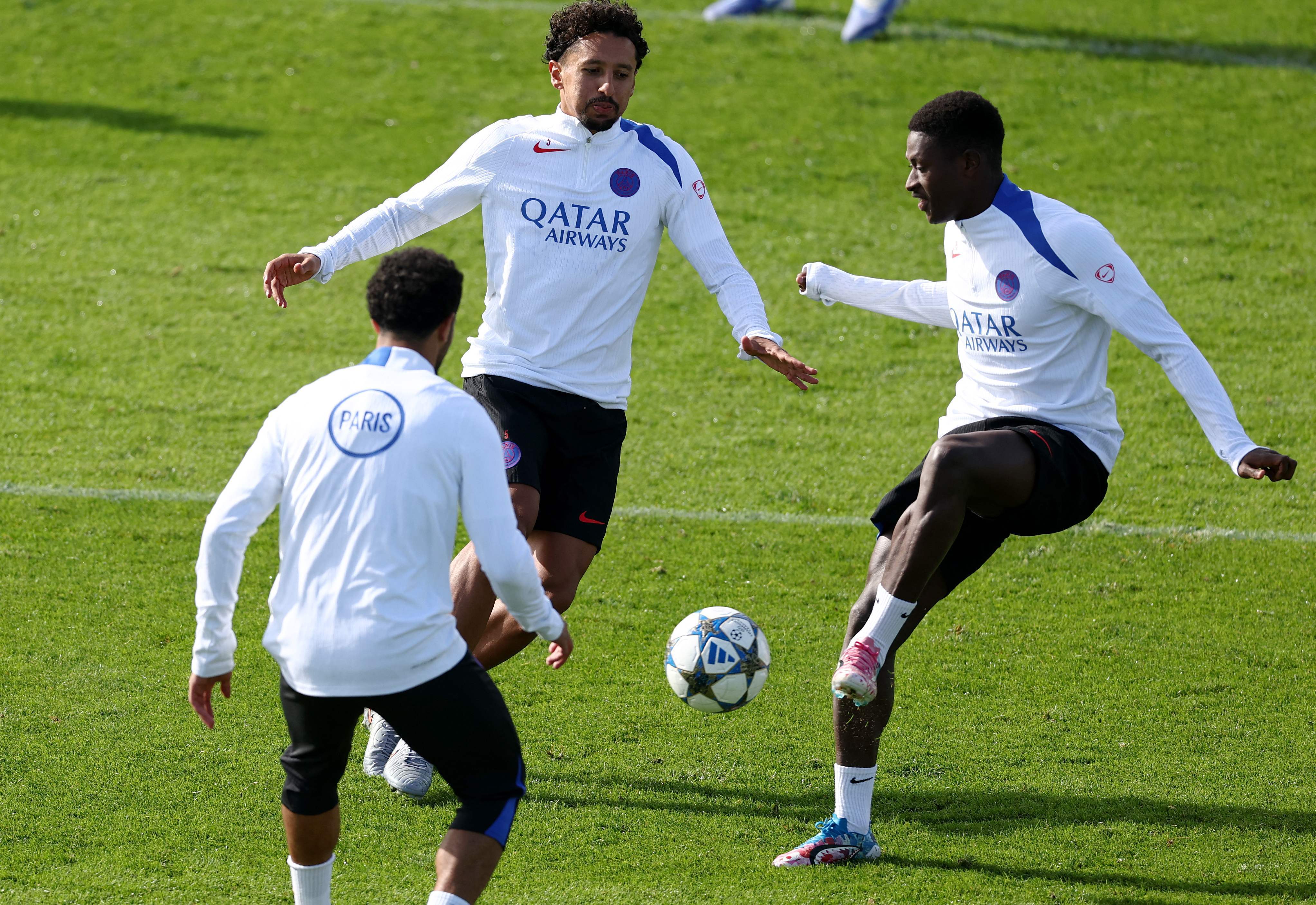 巴黎圣日耳曼球队备战欧冠淘汰赛的简单介绍