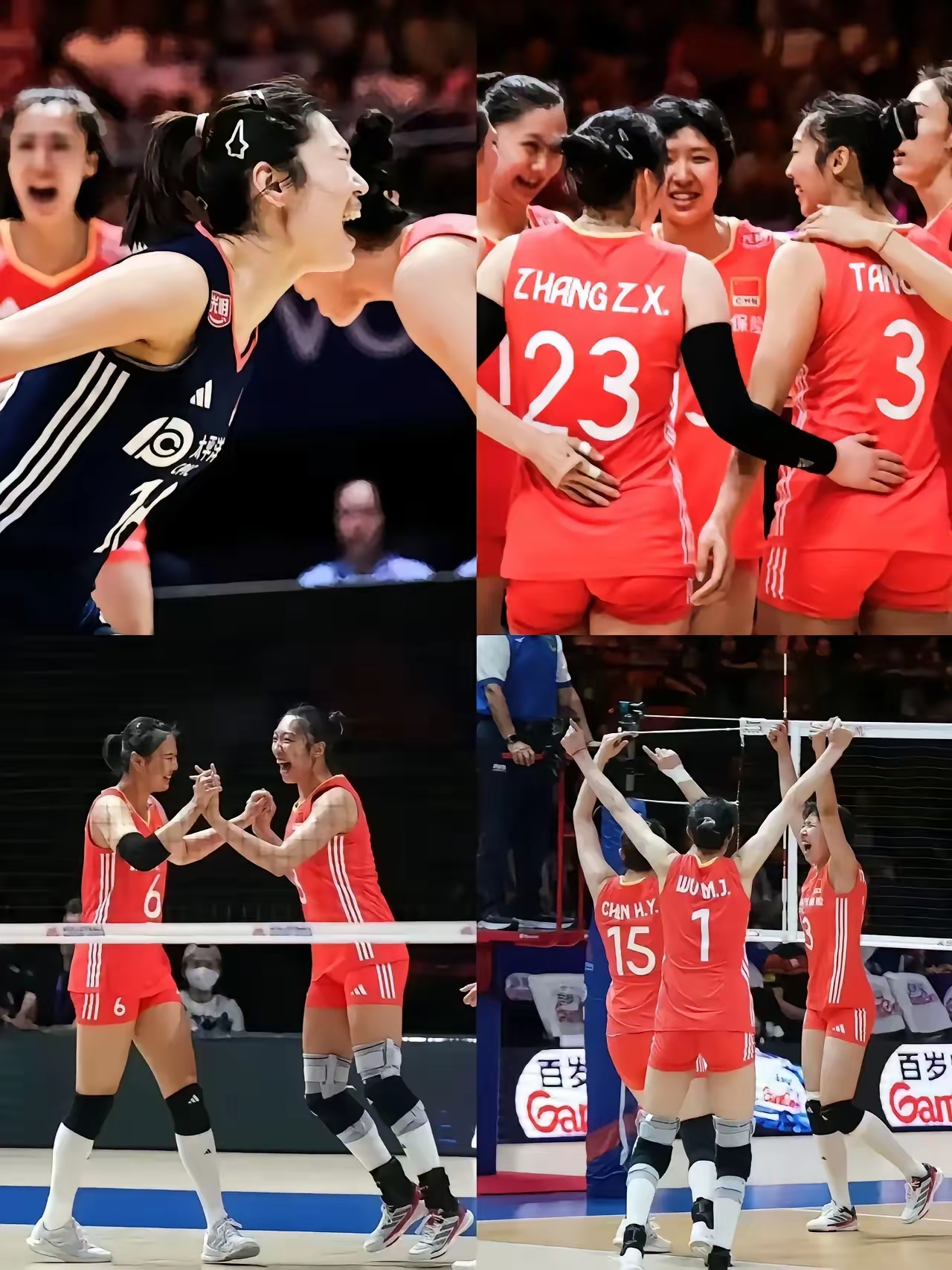 双方球队争夺胜利，女队最终夺冠