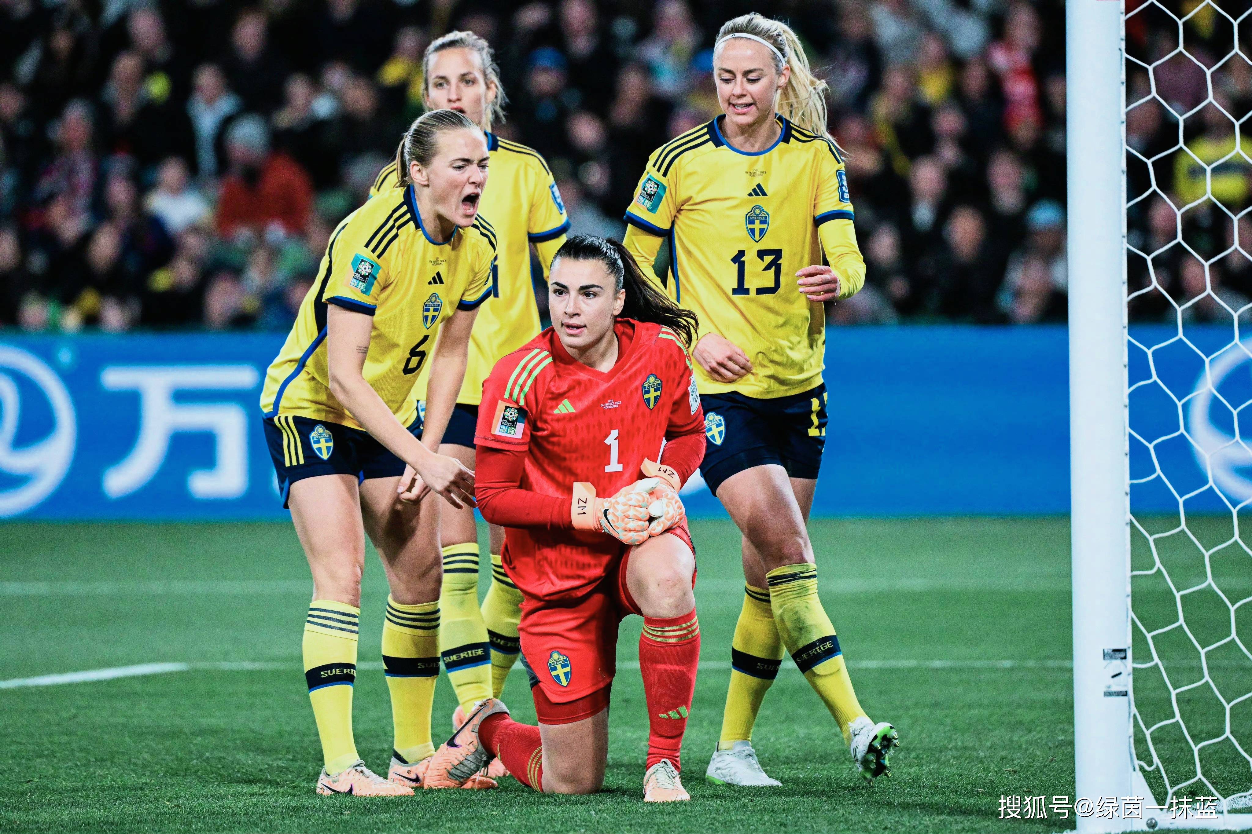 瑞典女足队球员希望争取世界杯资格